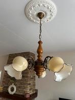 Wooden lamp, that is in an excellent condition!, Huis en Inrichting, Lampen | Kroonluchters, Ophalen of Verzenden, Zo goed als nieuw