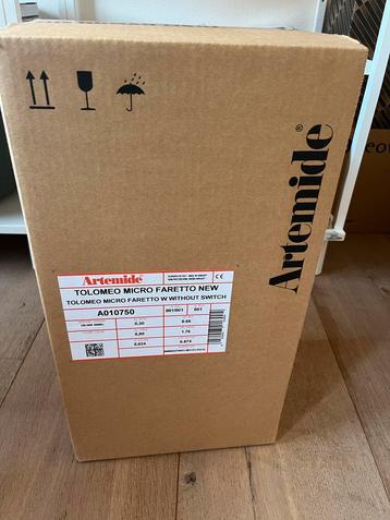 Artemide Tolomeo Micro Farretto Wandlamp zilvergrijs - Nieuw beschikbaar voor biedingen