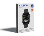 Hyundai Home Smartwatch zgan, Ophalen of Verzenden, Zo goed als nieuw, Zwart, Android