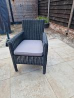 Tuinstoel set 4x, Tuin en Terras, Tuinsets en Loungesets, Ophalen, Zo goed als nieuw, Kunststof