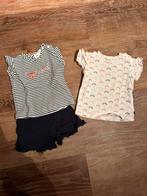 Feetje broekje/rokje en twee shirts maat 74 meisje, Ophalen of Verzenden, Zo goed als nieuw, Meisje