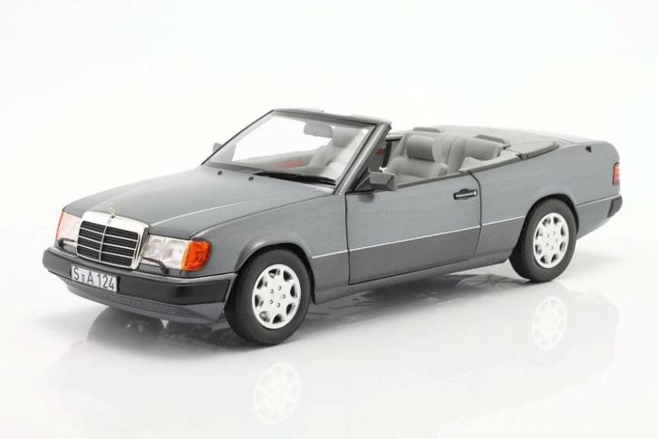 1:18  Mercedes-benz 300 CE-24 Cabriolet A124 1991-1993, Hobby en Vrije tijd, Modelauto's | 1:18, Nieuw, Auto, Norev, Ophalen of Verzenden