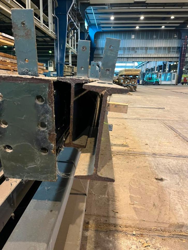 Stalen I-balk L670 cm H270xB100 mm & IPE L740 cm H160x80 mm, Tuin en Terras, Palen, Balken en Planken, Gebruikt, Balken, 250 cm of meer