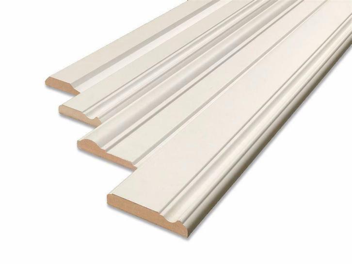 Architraaf / deuromlijsting / koplat - OUTLET - Groot aanbod, Doe-het-zelf en Verbouw, Plinten en Afwerking, Nieuw, Plinten, Mdf