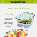 Tupperware VentiSmart 1.8L, Huis en Inrichting, Keuken | Tupperware, Nieuw, Groen, Ophalen of Verzenden, Bak of Kom