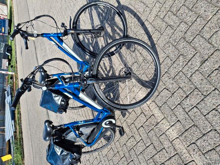 Tk ebike elektrischefiets electrische fiets setje amslod, Fietsen en Brommers, Overige Fietsen en Brommers, Zo goed als nieuw