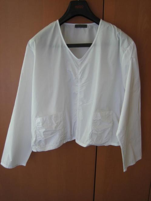 Heerlijk wit bloesje voor laagjesmode HOPSACK 40-42 snazzeys, Kleding | Dames, Blouses en Tunieken, Zo goed als nieuw, Maat 42/44 (L)