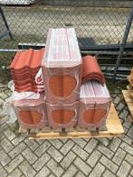 137st Monier Novo Sneldek Dakpannen - Rood, Doe-het-zelf en Verbouw, Dakpannen en Dakbedekking, Ophalen, 10 tot 15 m², Steen of Klei