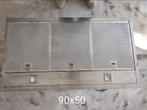 Afzuigkap chroom 90 cm breed., Ophalen, 25 tot 50 cm, 50 tot 100 cm, Minder dan 100 cm