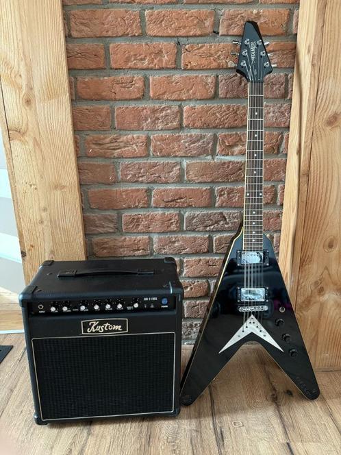 Hamer Vector XT Series elektrische gitaar met Kustom verster, Muziek en Instrumenten, Snaarinstrumenten | Gitaren | Elektrisch