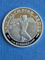 Tonga 10 Pa anga 1988 Taufa ahau Tupou IV KM # 132 Proof, Ophalen, Losse munt