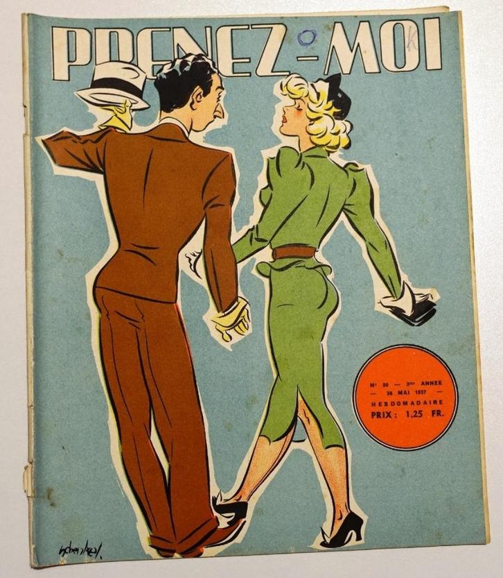 Prenez-Moi #50, 3me Annee 30 Mai 1937, Antiek en Kunst, Antiek | Boeken en Bijbels, Ophalen of Verzenden