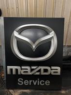 Mazda reclamebord met verlichting, Ophalen, Zo goed als nieuw, Reclamebord