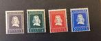 NVPH 578-581 postfris - Van Riebeeck-zegels (1952) - Postzeg, Postzegels en Munten, Verzenden, Na 1940, Postfris