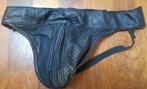 Geperforeerd leren jockstrap van RoB Amsterdam kinky fetish, Ophalen of Verzenden, Zwart, RoB Amsterdam, Slip