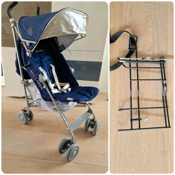 Complete SET Maclaren Quest buggy + Steco fiets byggy drager beschikbaar voor biedingen