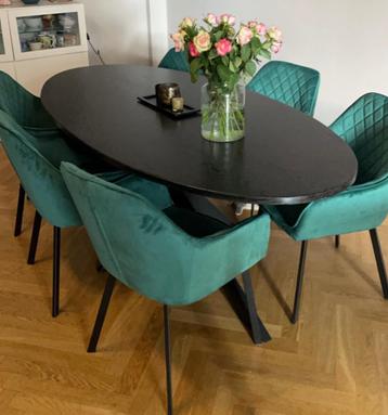 Set of six chairs