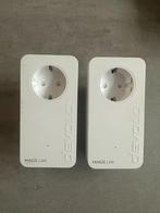 Devolo dLAN magic 2 Powerline starter set, geen Wifi, Ophalen of Verzenden, Zo goed als nieuw, Delovo