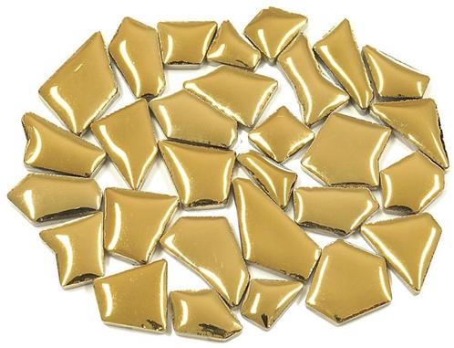 Flip keramische mini mix mozaïek de luxe à 65 gram goud, Hobby en Vrije tijd, Knutselen, Nieuw, Materiaal, Ophalen of Verzenden
