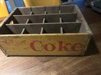 Coca-Cola krat(hout) uit jaren zestig! Vintage!, Ophalen of Verzenden, Gebruikt, Overige typen