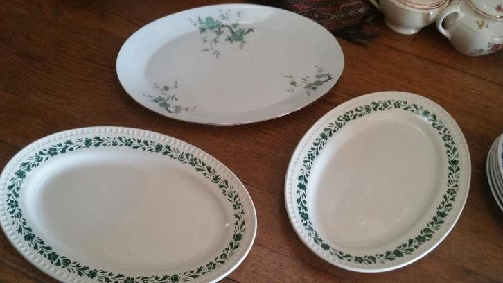 3 schalen oude boch la louviere, Antiek en Kunst, Antiek | Servies los, Ophalen of Verzenden