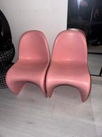 Twee Vitra Panton Junior Stoel - Roze kinderstoel, Ophalen, Kunststof, Gebruikt, Twee