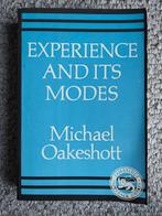 Experience and its modes - michael oakeshott, Ophalen of Verzenden