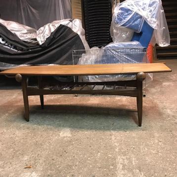 Jaren 60 salontafel tafel vintage deens retro antiek propos beschikbaar voor biedingen