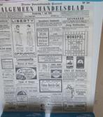 Poster van reclamepagina uit 1915, Ophalen, Rechthoekig Staand, Zo goed als nieuw, A1 t/m A3