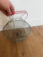 Vintage Uitschuifbaar eiermandje, Ophalen of Verzenden, Zo goed als nieuw