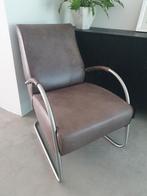Jess design fauteuil, Huis en Inrichting, Ophalen, Zo goed als nieuw, Leer, 75 tot 100 cm