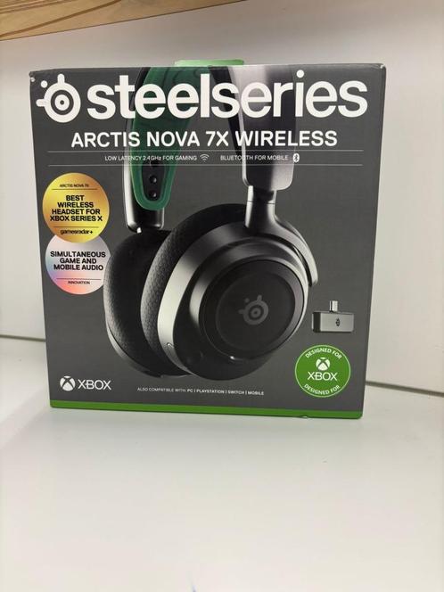 SteelSeries Arctis Nova 7X Wireless Xbox/PC/PS5 headset, Computers en Software, Headsets, Over-ear, Gaming headset, Ophalen of Verzenden
