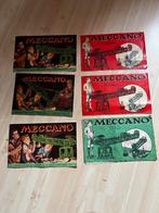 Meccano.  6 oude Meccano handleiding boekjes, Ophalen of Verzenden, Gebruikt