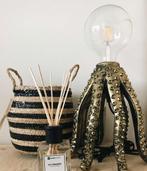 Octopus tafellamp goud inktvis, Ophalen of Verzenden, Nieuw, Minder dan 50 cm