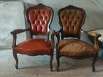 Vintage Barok Fauteuils - Opknapper & Goede Staat, Ophalen, Vintage Barok, Gebruikt, Minder dan 75 cm