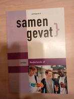 Samengevat Nederlands 2F VMBO, Ophalen of Verzenden, Zo goed als nieuw, VMBO, Nederlands