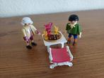 Playmobil 2 lakeien bij een gedekte tafel, Ophalen of Verzenden, Zo goed als nieuw, Los playmobil