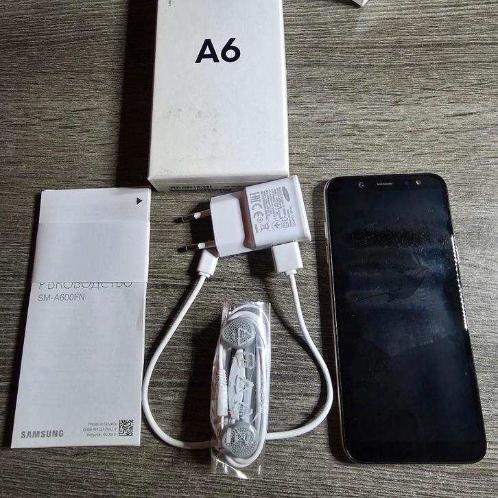 Samsung Galaxy A6, Telecommunicatie, Mobiele telefoons | Samsung, Gebruikt, Galaxy A, 32 GB, Zonder abonnement, Zonder simlock