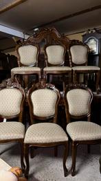 Barok Eetkamer Meubels - Zie Advertenties!, Ophalen, Gebruikt, Bruin, Vijf, Zes of meer stoelen