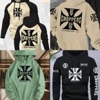 Biker’s Hoodie, Kleding | Heren, Ophalen of Verzenden, Zo goed als nieuw, Overige maten, Zwart