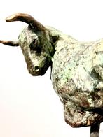 Bronzen Stier, Antiek en Kunst, Ophalen of Verzenden