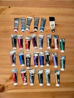 Set gouache (Holbein, daniel smith, lefranc), Verzenden, Zo goed als nieuw