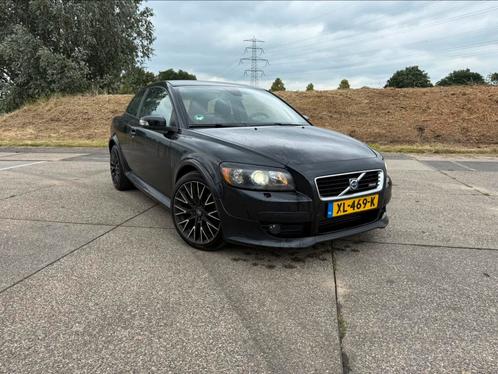 Volvo C30 2.0 D AUT 2008 Zwart r design leer, Auto's, Volvo, Bedrijf, C30, Diesel, D, Hatchback, Automaat, Geïmporteerd, Zwart