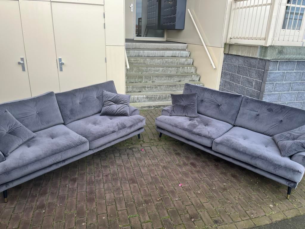 Bigsofa Tokyo antraciet - zo goed als nieuw!, Ophalen, Driepersoons, 75 tot 100 cm, Zo goed als nieuw