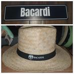 Bacardi set:Strohoed en wandbord., Kleding | Heren, Ophalen of Verzenden, Nieuw