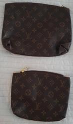 Louis vuitton pochette make up tasje toilettas tassen tas, Sieraden, Tassen en Uiterlijk, Toilettassen, Verzenden, Nieuw, Bruin