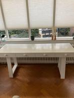 Bureau/sidetable wit vt-wonen met 4 lades, Ophalen, Zo goed als nieuw, Bureau