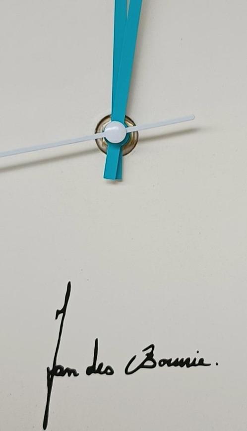 Jan de Bouvrie wandklok-design keukenklok-vintage klok -90s, Huis en Inrichting, Woonaccessoires | Klokken, Gebruikt, Wandklok