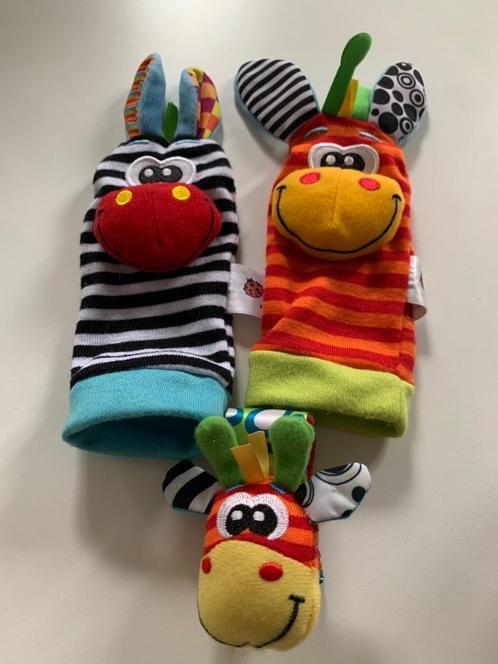 Sozzy sok rammelaar, sensorisch speelgoed baby, Kinderen en Baby's, Speelgoed | Babyspeelgoed, Zo goed als nieuw, Rammelaar, Met geluid