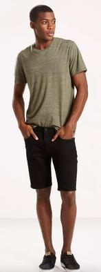 Levi's 511 SLIM HEMMED SHORT EIGHT BALL korte broek shorts, Kleding | Heren, Spijkerbroeken en Jeans, Zwart, W32 (confectie 46) of kleiner